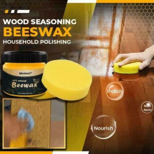 Wood seasoning store beeswax