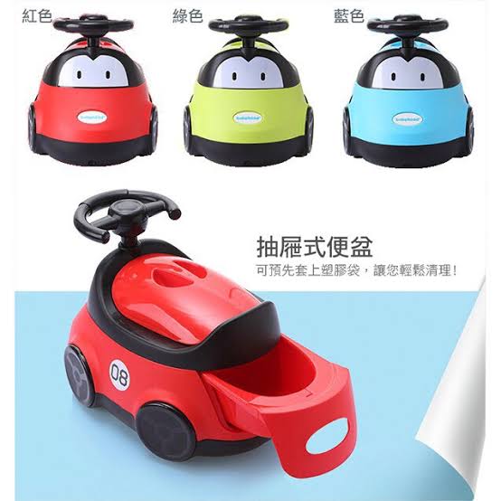 Car Style Boys Girls Baby Toilet Seat Comfort Children Toilet Chair Baby Potty Toilet Urinal Training Pedestal Pan Penico Pee - High Quality Baby Pot Baby Potty Trainer and Playing Car Pot Different Color Decorative Design Kids Baby Pot