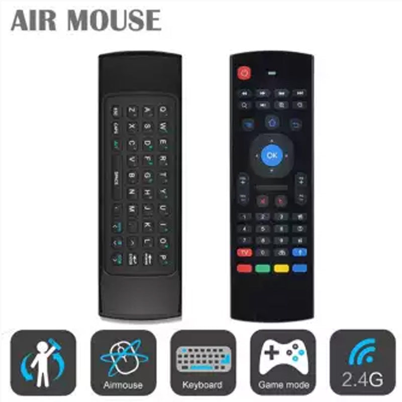 Air Mouse MX3 A Remote Controller With The Function Of Mouse, Keyboard, Multimedia Android Control And Motion Sense Support