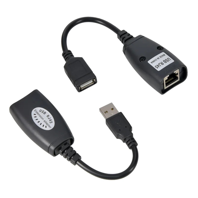 USB Extender 150ft Using RJ45 LAN Cable