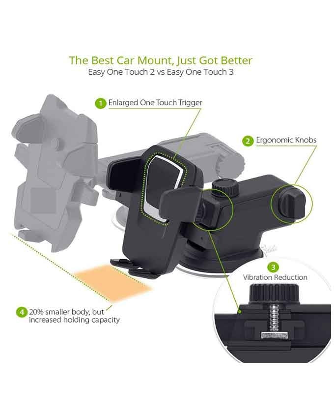 Suction Cup Phone Holder – Transformer