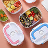 Portable Electric Heated Lunch Box Food Container Having Food Hot Imported Design