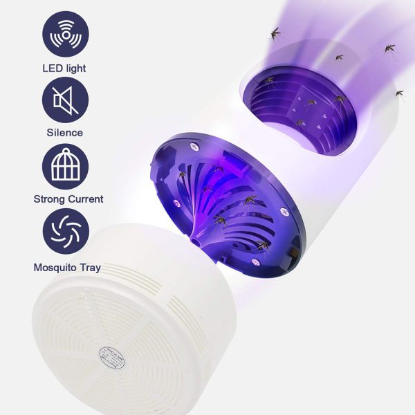 Electronic Mosquito Killer – Uv Led Mosquito Trap Lamp(big Size)