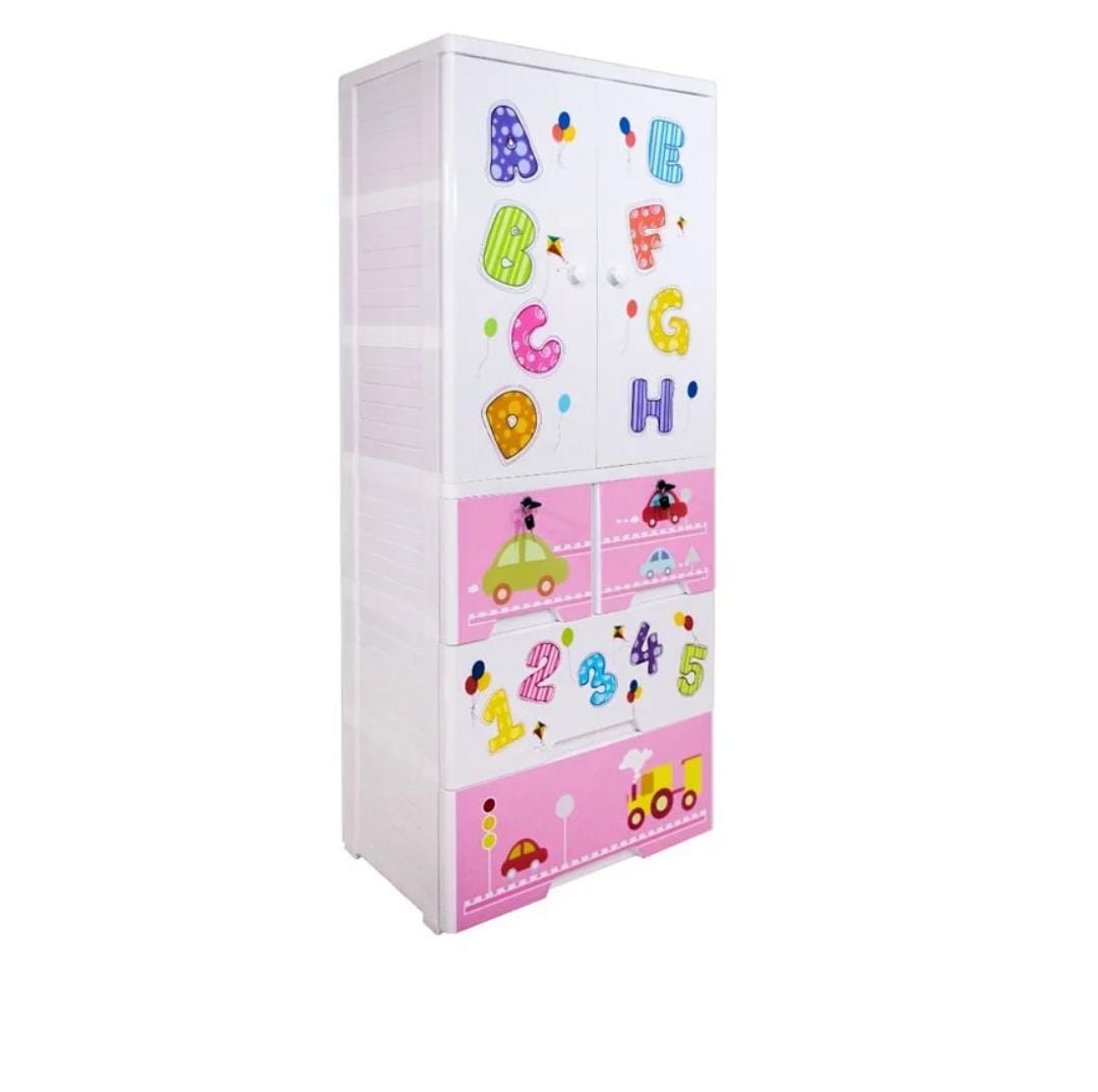 Kids storage double door Wardrobe high  quality stylish look wardrobe for kids  high quality matrial