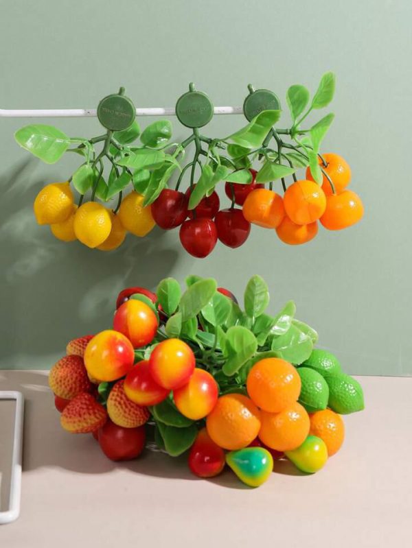 Fruits Bunch Magnets For Decore Home Office Shops ..(6 Bunch Set)