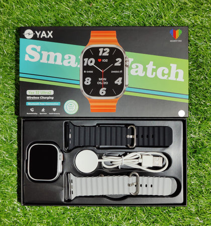 YAX 32 ultra2 Smart Watch 2 Straps Wear fit Pro