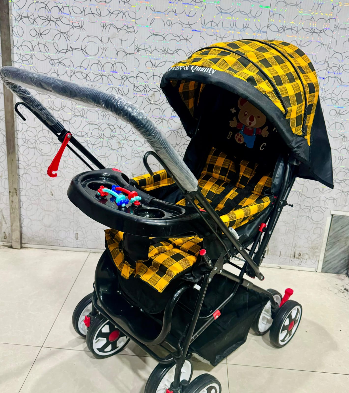 premium baby stroller pram best for new born mother facing foldable seat adjustable reversible wheels And For Newborn Double Handle1 Baby Stroller pram Foldable Seat Adjustable Buggy Travel Carriage Pushchair