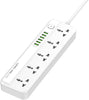 LDNIO SC5614C: 5 Universal Outlets, 6 USB Ports, 2M Power Cord Power Strip