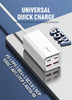 LDNIO A4610C: 65W High-Power 4-Port USB Laptop Charger for Lightning-Fast Charging!