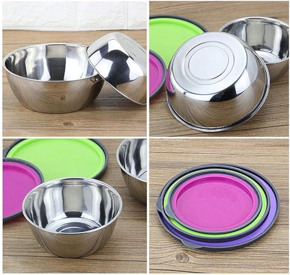 Food Container Set 3 Pcs Stainless Steel (12/14/16 Cm)