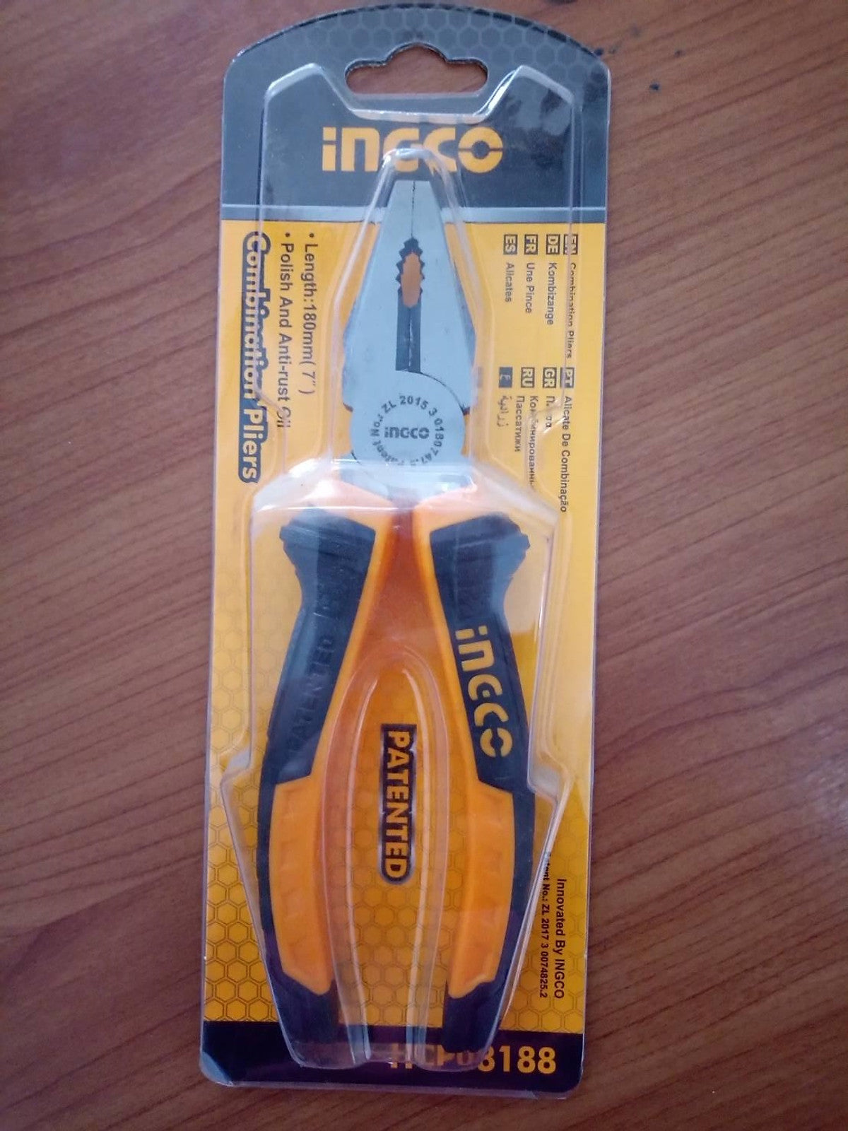 Ingco 7-Inch Combination Pliers for Every Task