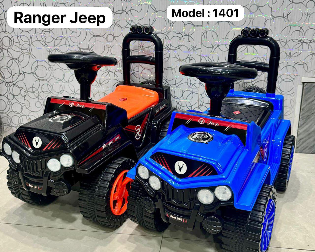 Kids Riding jeep Range Pro With Music & Lights With Toy storage Multicolor