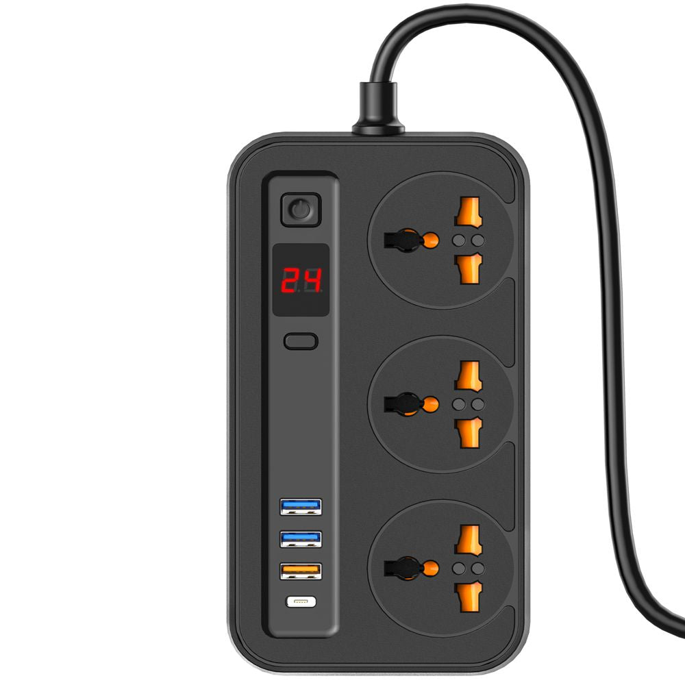 ASPOR A505 Digital Timing Cut Off Power IQ Power Socket USB-C