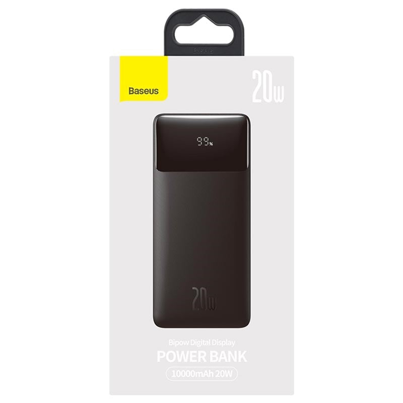 Baseus Bipow Digital Display Power bank 10000mAh 20W Black