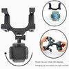 Car Rearview Mirror Phone Holder Universal Cell Phone Cradle for Car Phone Mount Compatible with 4-7 inch Smartphones