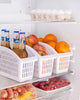 Kitchen Refrigerator Organizer, Fridge And Freezer Storage Tray Basket Multicolour – Each