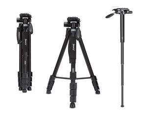 Jmary KP-2209 1.7M Horizontal Axis Tripod with Extendable Arm