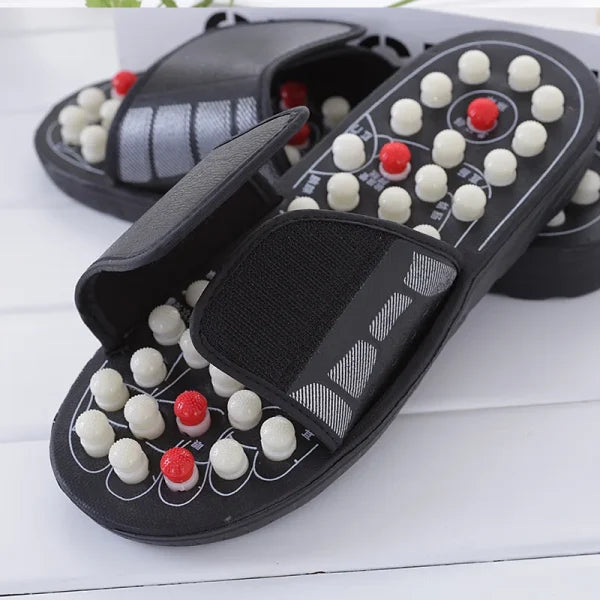 Sugar Patients Acupressure Slippers Foot Therapy Massage Slippers Acupuncture Points Non-slip Reflexology Sandals