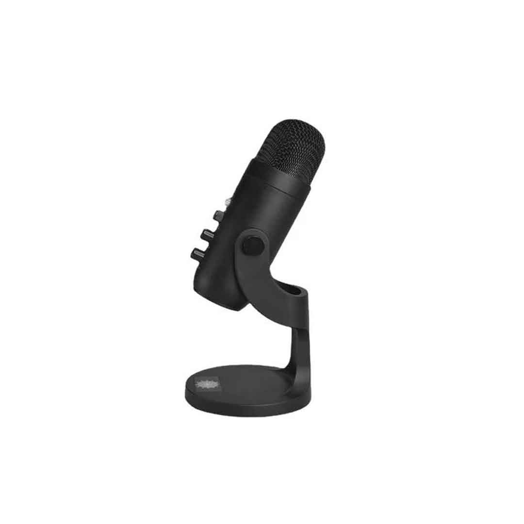 USB Condenser Microphone PW8 for Computer 360 Degree Adjustable Mic Stand for Gaming Streaming Podcasting Recording