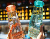 Crystal Glass Water Bottle And Plastic Lid With Box (glass Material) Random Color