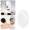 Oval Acrylic Mirror Wall Stickers Hd Acrylic Waterproof Self-adhesive Wallpaper For Home Wall Decoration