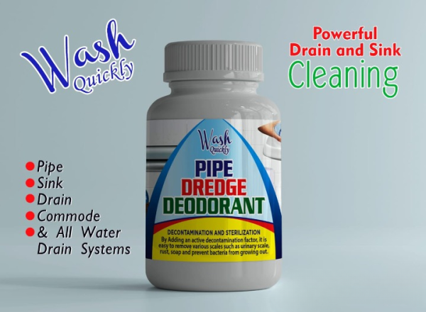 Pipe Dredge Deodorant – Quick Wash Sink And Drain Cleaner