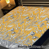 (terry Cotton) Double Bed Printed Mattress Covers Water Proof Mattress Safeguard