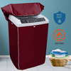 Single Tub Zip Open Close Waterproof Top Loaded Washing Machine Cover