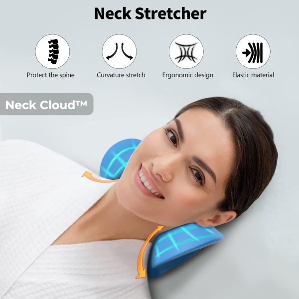 Neck Cloud – Cervical Traction Device, Trademark Certificate Designates Unique Authentic Product For Hump. Neck Stretcher Cervical Traction For Tmj Pain Relief