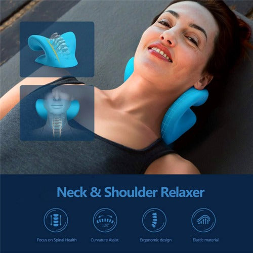 Neck Cloud – Cervical Traction Device, Trademark Certificate Designates Unique Authentic Product For Hump. Neck Stretcher Cervical Traction For Tmj Pain Relief