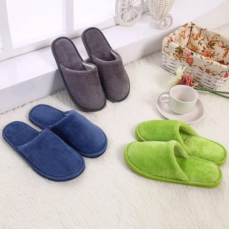 Winter Carpet Slipper Free Size… (random Color)