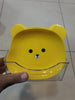 Mini Cute Cartoon Shape Bear Spit Bone Dish Creative Desktop Trash Tray Snack Food Residue Fruit Plate Kawaii Kitchen Tableware Pack Of 8