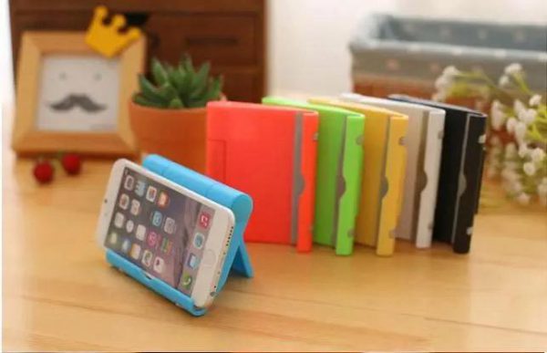 Mobile Phone Stand Holder Universal Adjustable/tablet Folding Holder Stand With Box (random Colour)