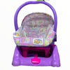 Mama Love Multi-Functional Baby Swing 3-in-1 Carry Cot in Purple