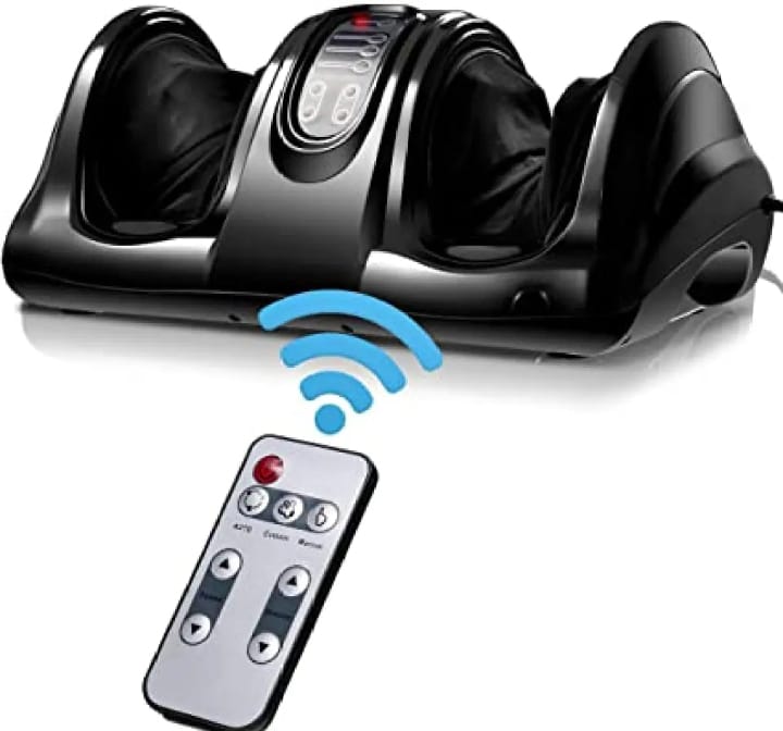 Electric Foot Massager Machine with Remote Controller Easy to Control Speed High Quality Foot Massage Machine
