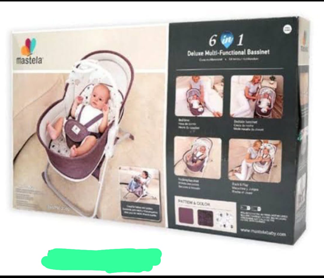 Baby Swing for Infants - Motorized Portable 5 Speed Baby Swing, Cradling Swing, Music