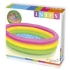 SUNSET GLOW POOL, 3-Ring, w/ Infl. Floor, Ages 2+, Shelf Box