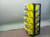 Avengers Yellow 5 Tier Drawer decorative Design Toy Cabinet Multifunctional Homeware Almari Kids Cabinet Cupboard