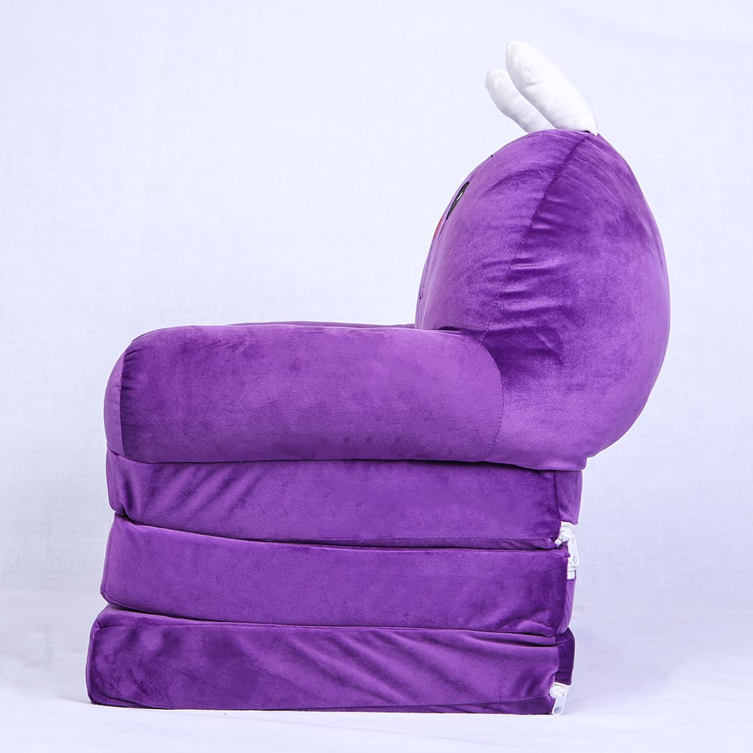 Kids Baby Sofa Seat Stuffed Plush Sofa Cum Bed Playing Seat