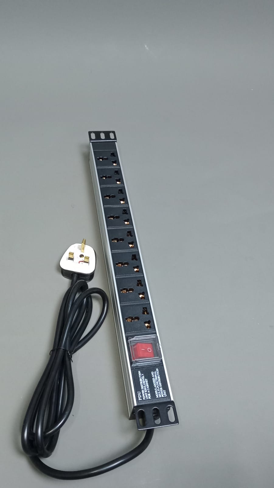 Netlink 8 Ports Power Distribution Unit PDU - Power Distribution Unit 8 Port PDU Power Socket Lead high capacity power strip