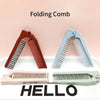 Portable Travel Foldable Hair Comb Brush Massage Hair Comb Anti-static Styling Kits Folding Hair Combs Hairdressing Tools