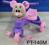 Mickey Mouse Kids Tricycle With Front Lights, Music , Back Basket