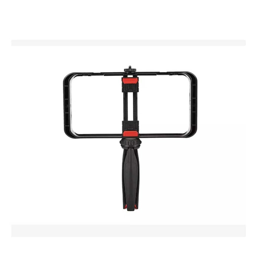 Jmary MT33 Video Cage Rig Kit Mobile Vlogging Cage Stabilizer Grip Tripod Mount Mobile Phone Holder