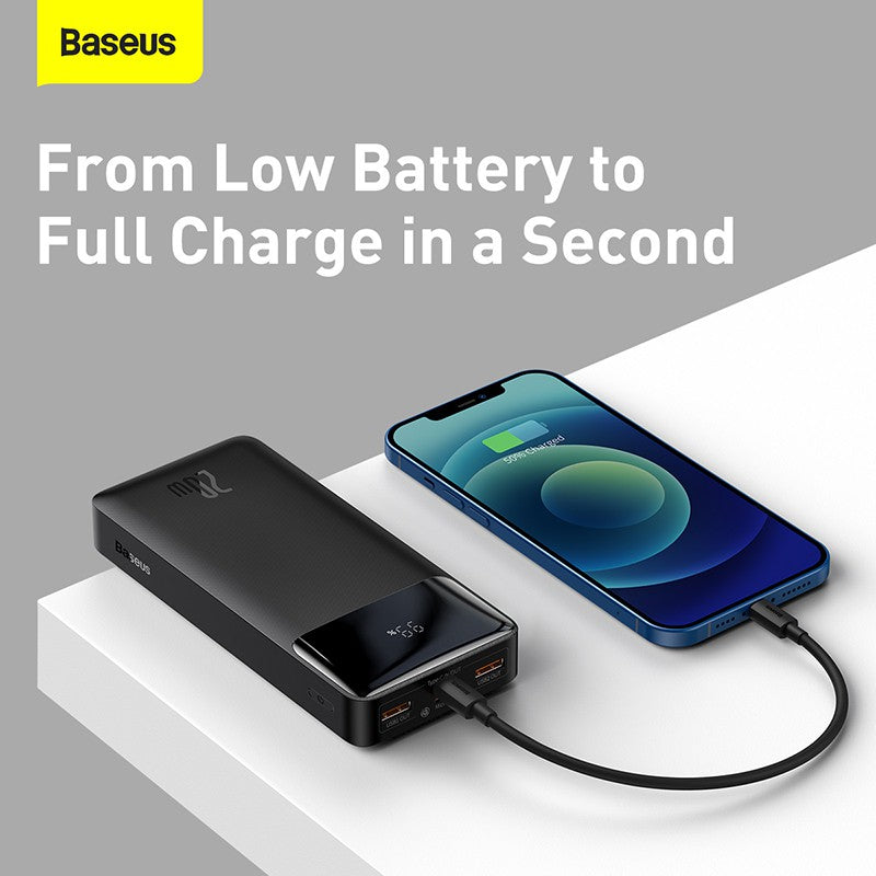 Baseus Bipow Digital Display Power bank 10000mAh 20W Black