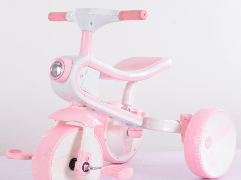 Infant Baby Multifunctional Two-Wheel Variable Tri-Wheel Pedal Bicycle Balance Bike, Simple And Transformable Scooter Stroller