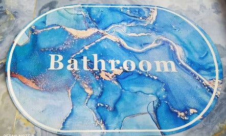 Super Absorbent Bath Mat Quick Drying Bathroom Rug Non-slip