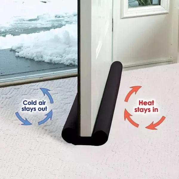 Door Draft Dodger Guard Stopper Energy Saving Protecting Doorstop Safety Tool Window