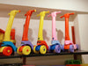 The 4-Wheel Flashing Scooter Experience for Kids Aged 2 to 8 with Adjustable Height Settings