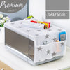 Oven Cover Kitchen Microwave Cover Waterproof Oil Dust Double Pockets Microwave Oven Cover (random Design)