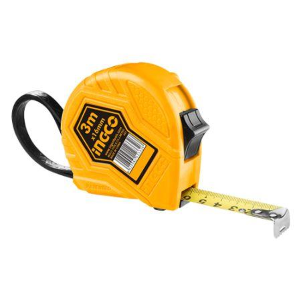 INGCO Precision 3m Steel Measuring Tape for Accurate Measurements in Metric & Inches